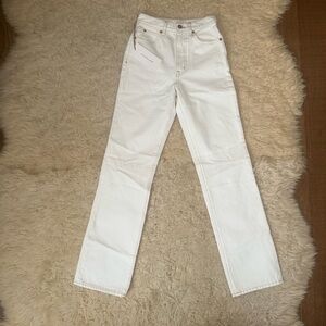 SLVRLAKE denim - the London in Natural White